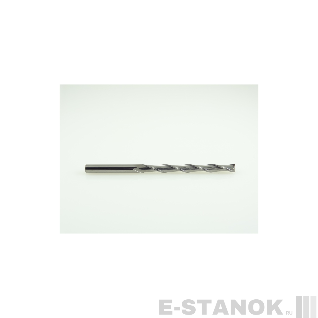 Двухзаходная фреза DJTOL N: диам. 4 мм, реж. длина 42 мм