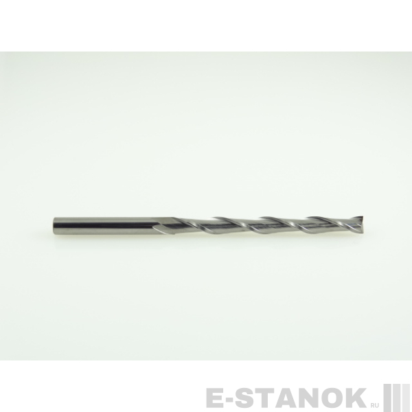 Двухзаходная фреза DJTOL N: диам. 4 мм, реж. длина 42 мм