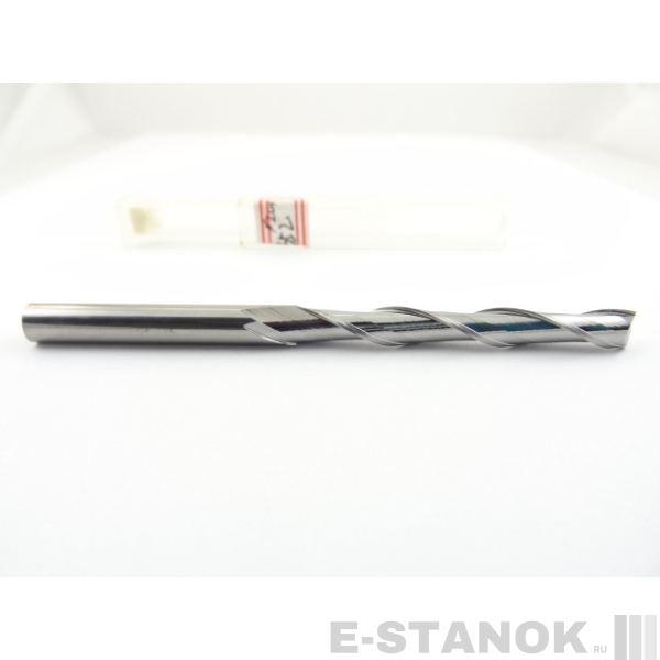 Двухзаходная фреза DJTOL N: диам. 6 мм, реж. длина 52 мм