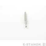 Двухзаходная фреза DJTOL N: хвост. 3.175 мм, диам. 1.5 мм, реж. длина 6 мм