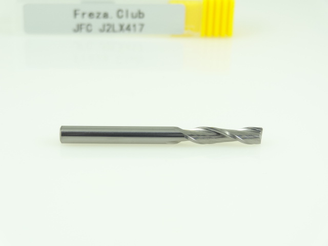 Двухзаходная фреза JFC: диам. 4 мм, реж. длина 17 мм Двухзаходная фреза JFC: диам. 4 мм, реж. длина 17 мм