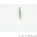 Двухзаходная фреза по алюминию CERAMEI: диам. 2 мм, хвост. 4 мм, реж. часть 6 мм