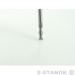 Двухзаходная фреза по алюминию CERAMEI: диам. 4 мм, реж. часть 12 мм