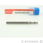 Двухзаходная фреза по алюминию CERAMEI: диам. 4 мм, реж. часть 12 мм