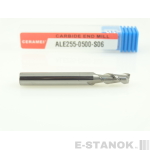 Двухзаходная фреза по алюминию CERAMEI: диам. 5 мм, хвост. 6 мм, реж. часть 13 мм