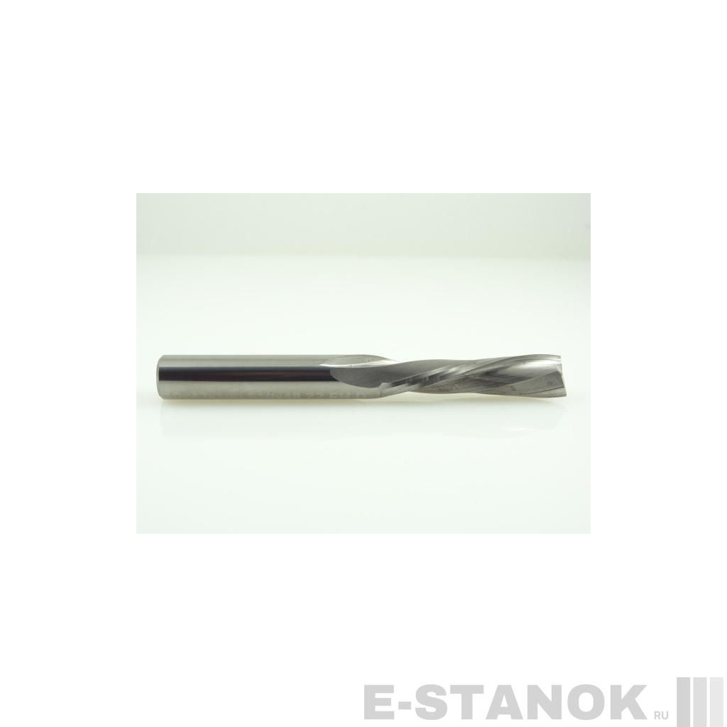 Двухзаходная фреза стружка вниз Альма: диам. 10 мм, реж. длина 42 мм
