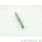 Двухзаходная фреза стружка вниз Альма: диам. 6 мм, реж. длина 27 мм