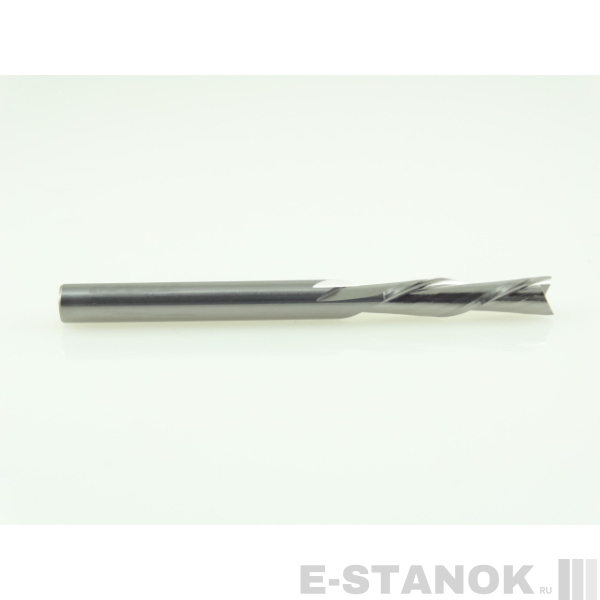 Двухзаходная фреза стружка вниз DJTOL N: диам. 4 мм, реж. длина 17 мм