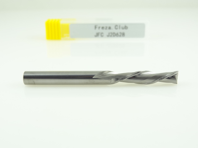 Двухзаходная фреза стружка вниз JFC: диам. 6 мм, реж. длина 28 мм Двухзаходная фреза стружка вниз JFC: диам. 6 мм, реж. длина 28 мм