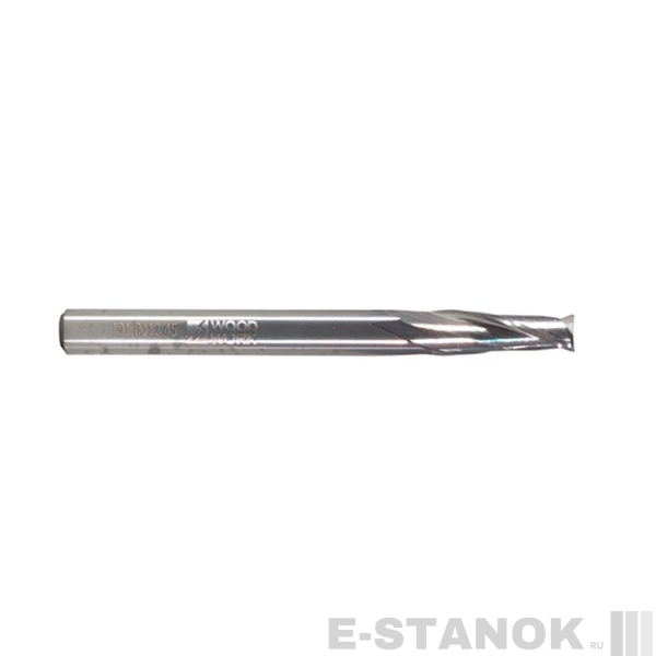 Двухзаходная фреза WoodWork: диам. 6 мм, раб. длина 22 мм, общ. длина 50 мм
