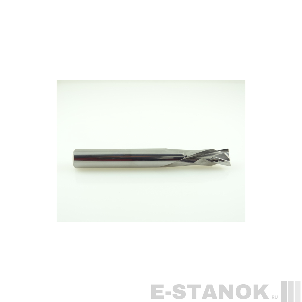 Двухзаходная компрессионная фреза Альма: диам. 10 мм, реж. длина 25 мм