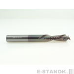 Двухзаходная компрессионная фреза Альма+: диам. 10 мм, реж. длина 32 мм