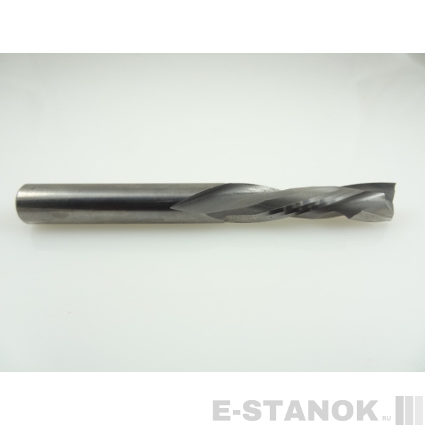 Двухзаходная компрессионная фреза Альма: диам. 10 мм, реж. длина 42 мм