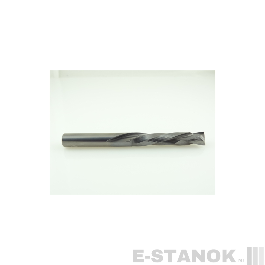 Двухзаходная компрессионная фреза Альма: диам. 10 мм, реж. длина 52 мм