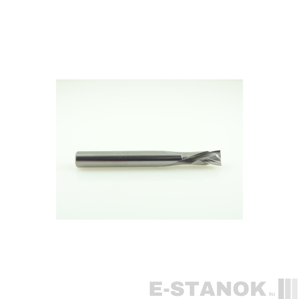 Двухзаходная компрессионная фреза Альма: диам. 8 мм, реж. длина 20 мм
