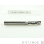 Двухзаходная компрессионная фреза Альма: диам. 8 мм, реж. длина 25 мм