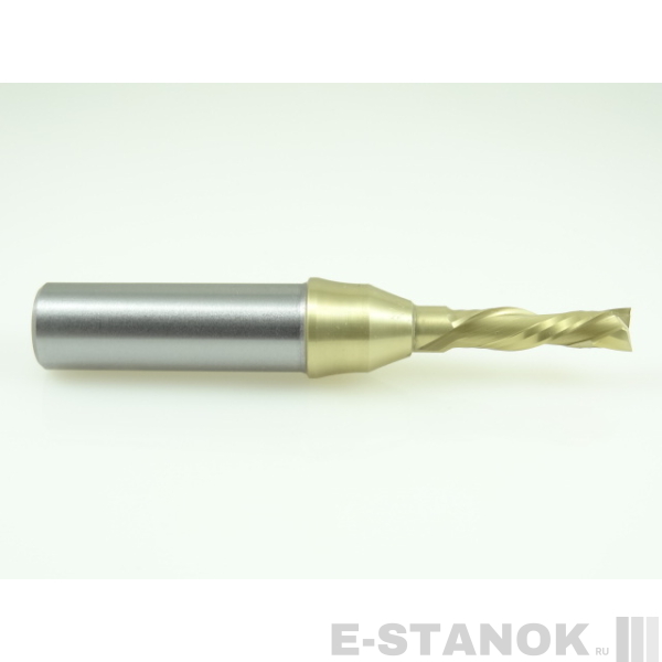 Двухзаходная компрессионная фреза: диам. 6 мм, хвост. 12 мм, реж. длина 22 мм