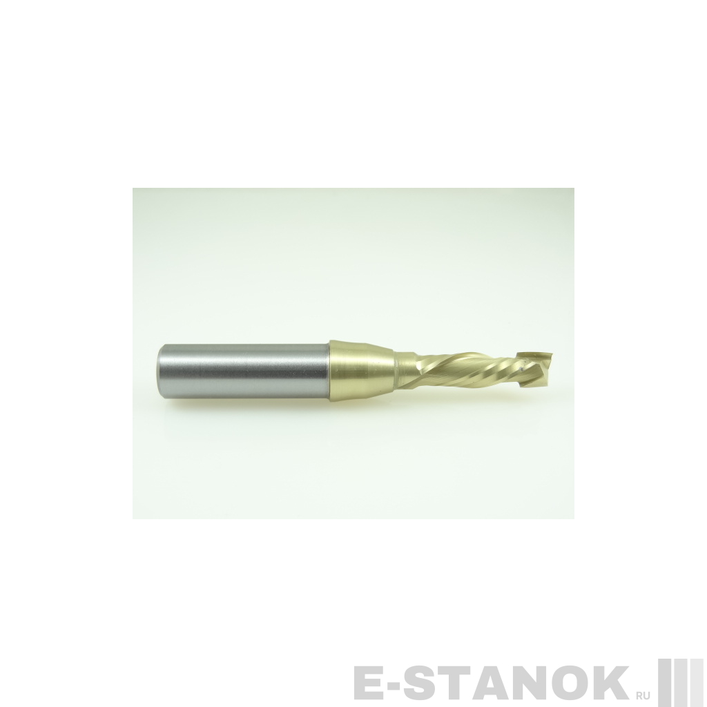 Двухзаходная компрессионная фреза: диам. 8 мм, хвост. 12 мм, реж. длина 22 мм