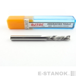 Двухзаходная компрессионная фреза DJTOL A: диам. 4 мм, реж. длина 17 мм