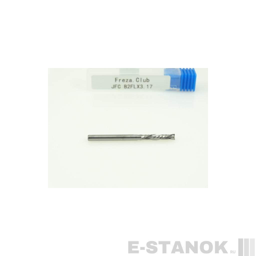 Двухзаходная компрессионная фреза JFC: диам. 3.175 мм, реж. длина 17 мм