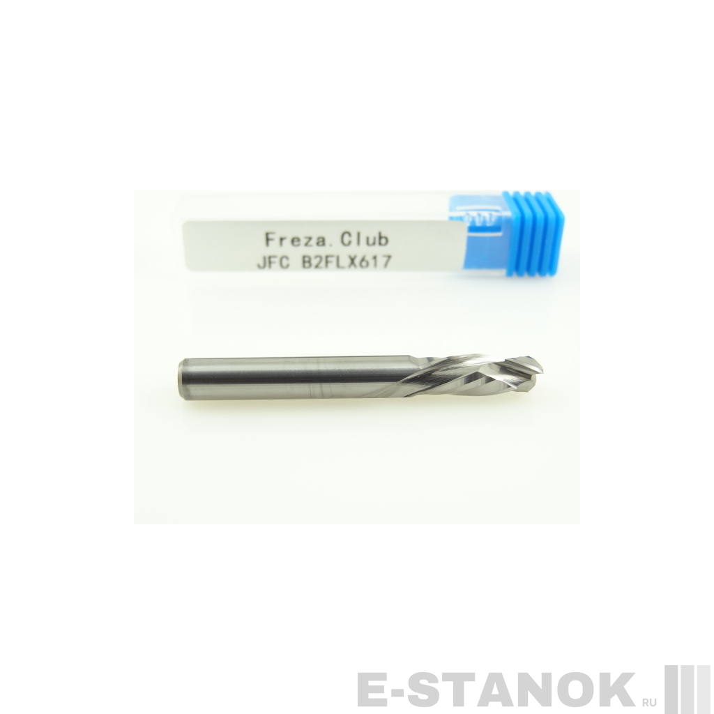 Двухзаходная компрессионная фреза JFC: диам. 6 мм, реж. длина 17 мм