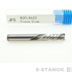 Двухзаходная компрессионная фреза JFC: диам. 6 мм, реж. длина 22 мм