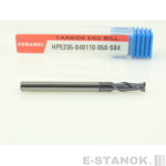 Двухзаходная универсальная фреза (HRC50) CERAMEI: диам. 4 мм, реж. часть 11 мм