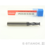 Двухзаходная универсальная фреза (HRC50) CERAMEI: диам. 5 мм, хвост. 6 мм, реж. часть 13 мм