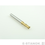 Двухзаходная универсальная фреза (HRC55) CERAMEI: диам. 4 мм, реж. часть 11 мм