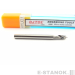 Фреза по акрилу DJTOL A: диам. 3.175 мм, реж. длина 10 мм