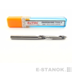 Фреза по акрилу DJTOL A: диам. 3.175 мм, реж. длина 25 мм