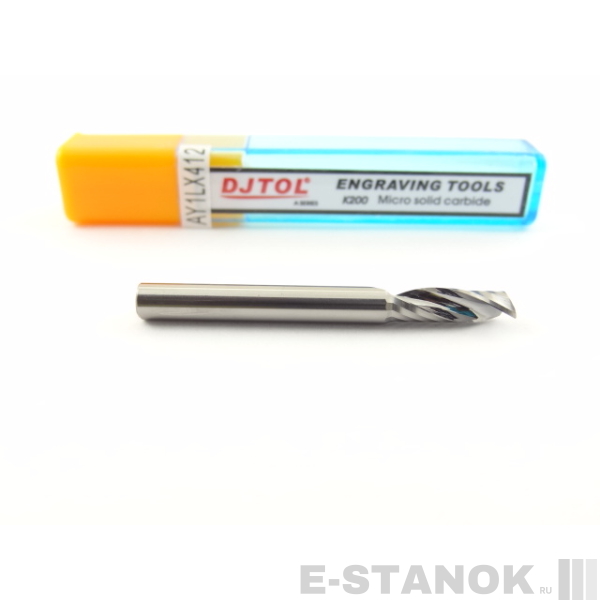Фреза по акрилу DJTOL A: диам. 4 мм, реж. длина 12 мм