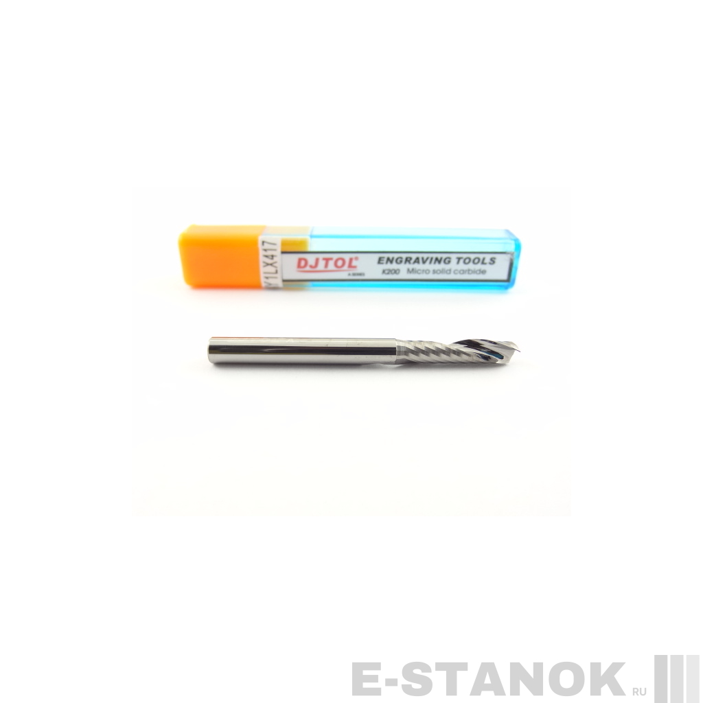 Фреза по акрилу DJTOL A: диам. 4 мм, реж. длина 17 мм