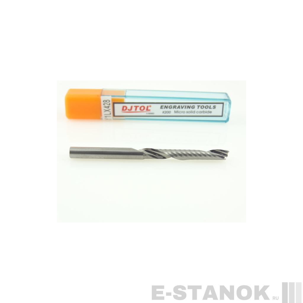 Фреза по акрилу DJTOL A: диам. 4 мм, реж. длина 28 мм