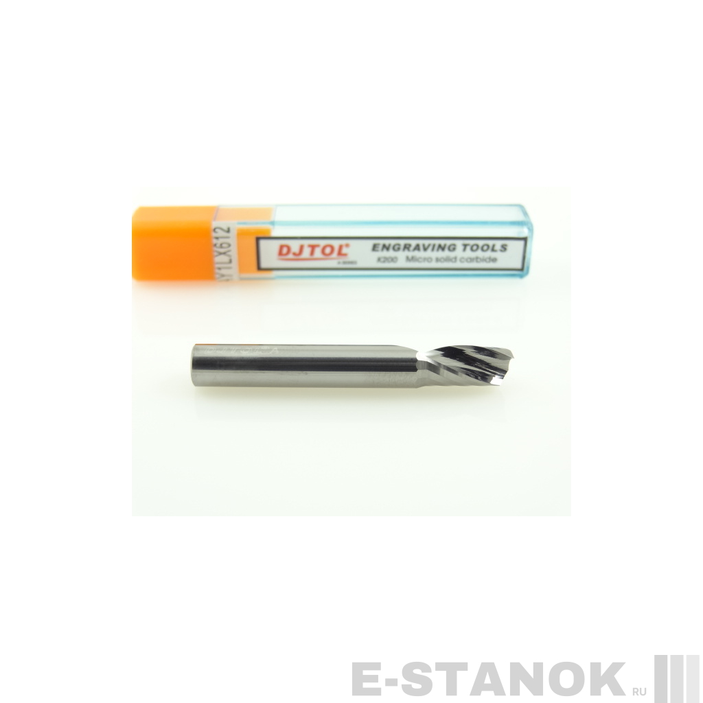 Фреза по акрилу DJTOL A: диам. 6 мм, реж. длина 12 мм