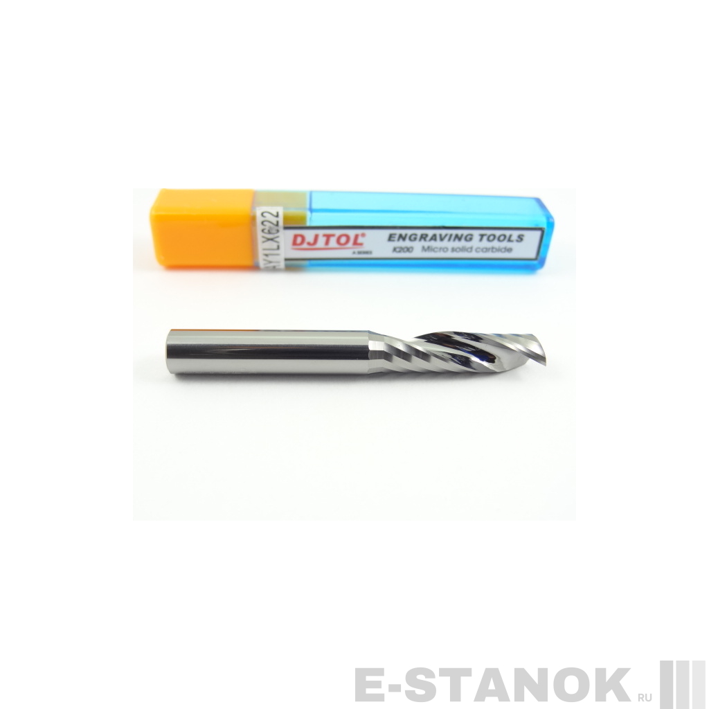 Фреза по акрилу DJTOL A: диам. 6 мм, реж. длина 22 мм