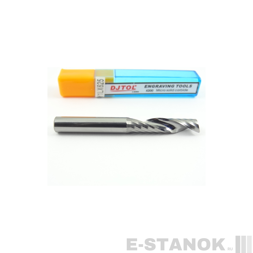 Фреза по акрилу DJTOL A: диам. 6 мм, реж. длина 25 мм