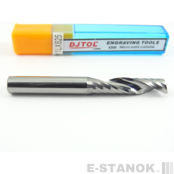 Фреза по акрилу DJTOL A: диам. 6 мм, реж. длина 25 мм