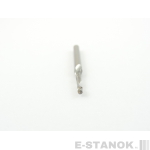 Фреза по акрилу DJTOL A: хвост. 3,175 мм, диам. 2 мм, реж. длина 12 мм