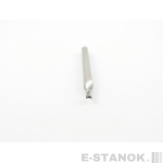 Фреза по акрилу DJTOL A: хвост. 3.175 мм, диам. 2 мм, реж. длина 5 мм