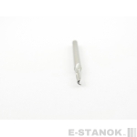 Фреза по акрилу DJTOL A: хвост. 3.175 мм, диам. 2 мм, реж. длина 8 мм