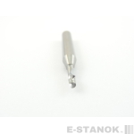 Фреза по акрилу DJTOL A: хвост. 6 мм, диам. 3 мм, реж. длина 12 мм