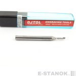 Фреза по акрилу DJTOL AA: диам. 1.5 мм, хвост. 3.175 мм, реж. длина 6 мм