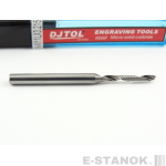 Фреза по акрилу DJTOL AA: диам. 2 мм, хвост. 3.175 мм, реж. длина 15 мм