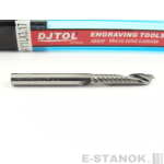 Фреза по акрилу DJTOL AA: диам. 3.175 мм, реж. длина 17 мм