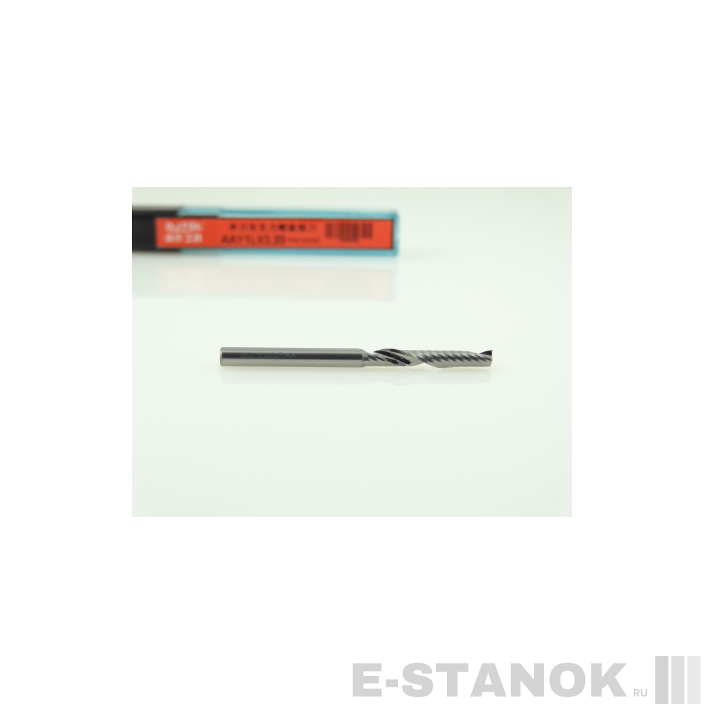 Фреза по акрилу DJTOL AA: диам. 3.175 мм, реж. длина 20 мм