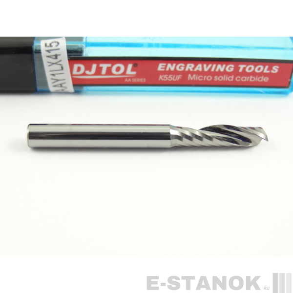 Фреза по акрилу DJTOL AA: диам. 4 мм, реж. длина 15 мм