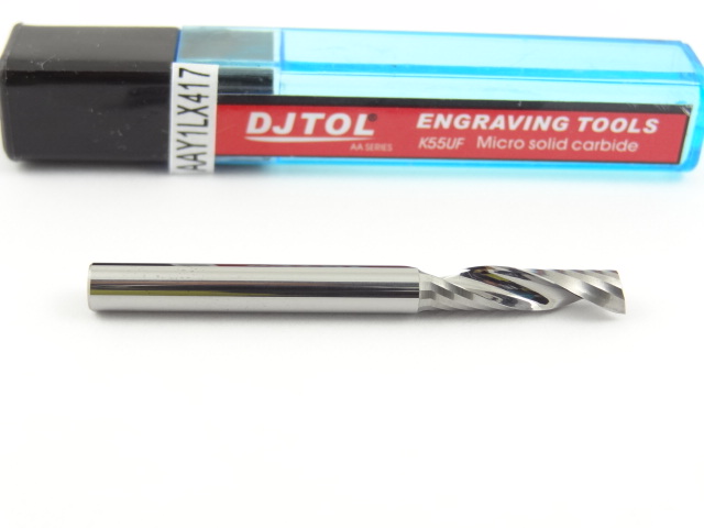 Фреза по акрилу DJTOL AA: диам. 4 мм, реж. длина 17 мм Фреза по акрилу DJTOL AA: диам. 4 мм, реж. длина 17 мм