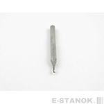 Фреза по акрилу DJTOL AA: хвост. 3,175 мм, диам. 1 мм, реж. длина 4 мм