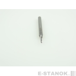 Фреза по акрилу DJTOL AA: хвост. 3,175 мм, диам. 1 мм, реж. длина 6 мм